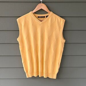 Men's Yellow Sweater Vest